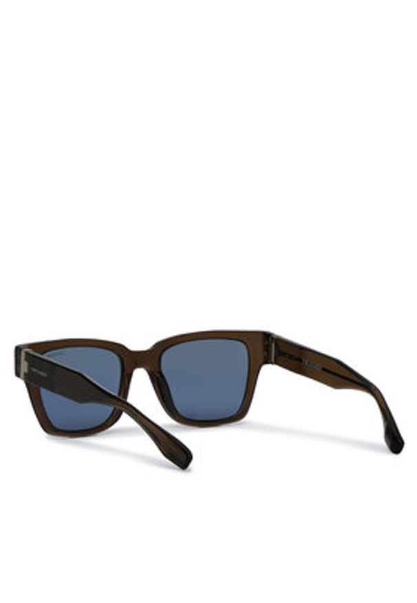 Trussardi Jeans - Trussardi Okulary przeciwsłoneczne TSM9026 Zielony. Kolor: zielony. Materiał: syntetyk
