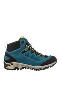Buty trekkingowe damskie LOMER Sella High Mtx Suede. Kolor: niebieski. Sport: turystyka piesza