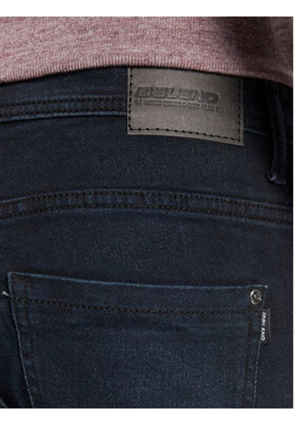 Blend Jeansy Twister 20710811 Granatowy Slim Fit. Kolor: niebieski