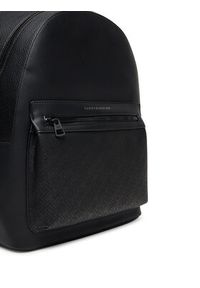 TOMMY HILFIGER - Tommy Hilfiger Plecak Th Monogram Backpack AM0AM13834 Czarny. Kolor: czarny. Materiał: skóra #3