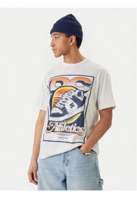 DC Shoes T-Shirt Manteca Tribute EDYZT04360 Biały Regular Fit. Kolor: biały. Materiał: bawełna #1