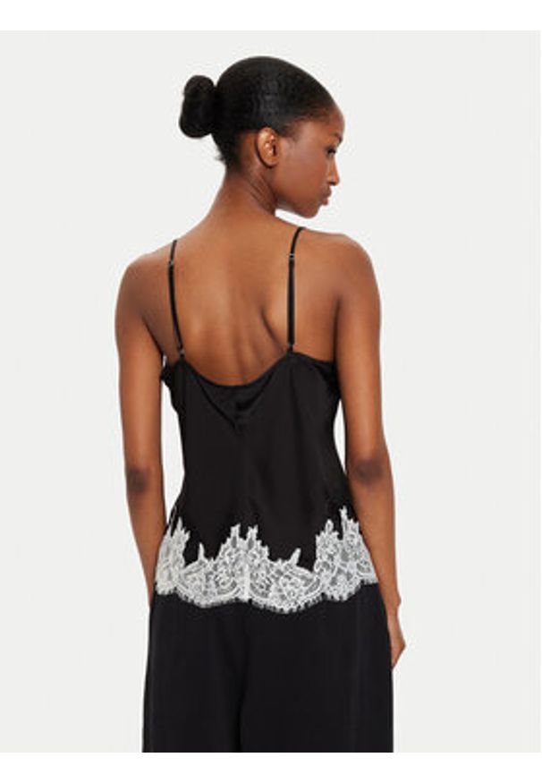 Herskind Top Zew 5292370 Czarny Regular Fit. Kolor: czarny. Materiał: wiskoza