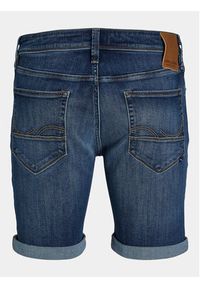 Jack & Jones - Jack&Jones Szorty jeansowe Jjirick 12250489 Niebieski Regular Fit. Kolor: niebieski. Materiał: bawełna #7