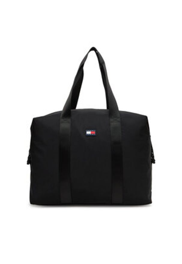 Tommy Jeans Torba weekendowa Tjm Urban Duffle AM0AM13399 Czarny. Kolor: czarny. Materiał: materiał