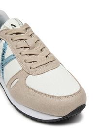 Armani Exchange Sneakersy XDX031 XV137 U421 Écru. Materiał: skóra #6