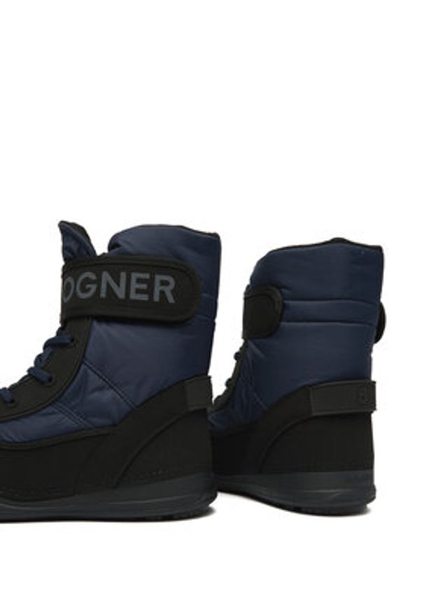 Bogner Śniegowce Laax 7 B 32547514 Niebieski. Kolor: niebieski. Materiał: skóra