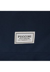 Puccini Torba BM2025 Granatowy. Kolor: niebieski. Materiał: materiał #2