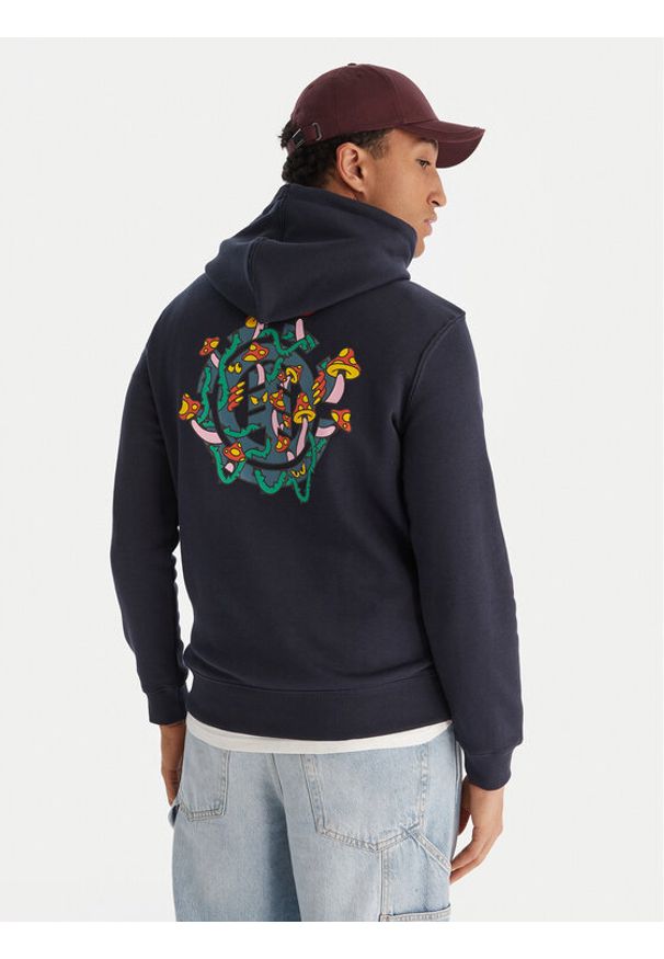 Element Bluza Midnight PO ELYSF00303 Granatowy Regular Fit. Kolor: niebieski. Materiał: bawełna