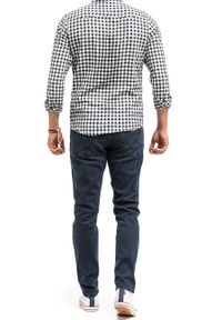 Wrangler - WRANGLER TEXAS TAPER MĘSKIE SPODNIE JEANSOWE BRUISED RIVER W12TLT364 112141166. Długość: długie. Wzór: aplikacja. Styl: klasyczny, elegancki #9