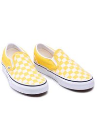 Vans Tenisówki Classic Slip-On VN0A33TB42Z1 Żółty. Zapięcie: bez zapięcia. Kolor: żółty. Materiał: materiał #7