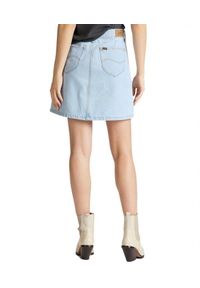 Lee - LEE A LINE ZIP SKIRT DAMSKA SPÓDNICA JEANSOWA L38FGGQB 112108151. Materiał: jeans