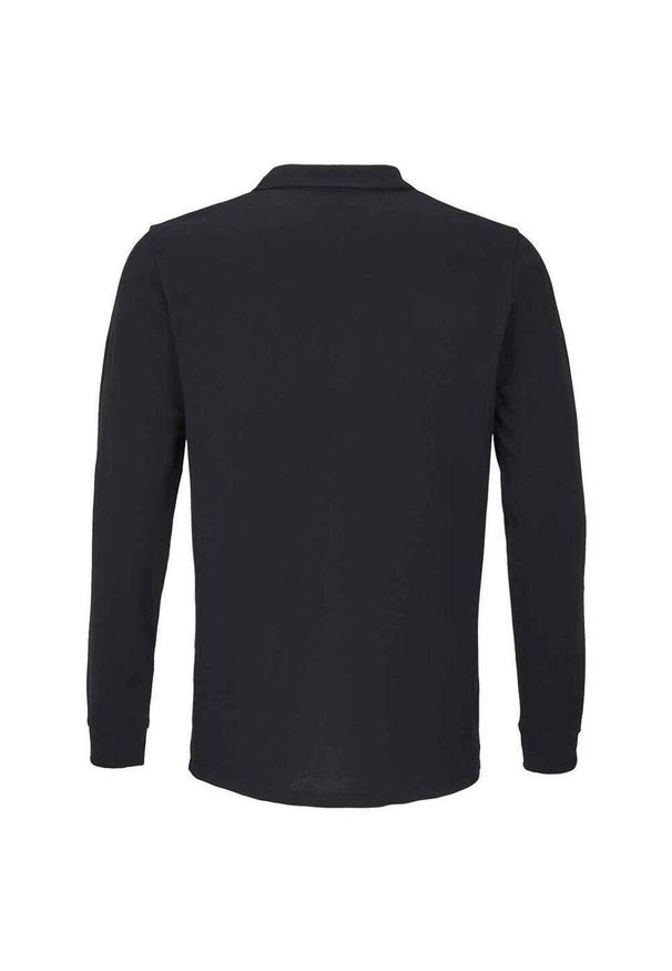 SOL'S - Koszulka Polo Z Długim Rękawem Dla Dorosłych Unisex Planet. Okazja: na co dzień. Typ kołnierza: polo. Kolor: czarny. Długość rękawa: długi rękaw. Długość: długie. Styl: casual