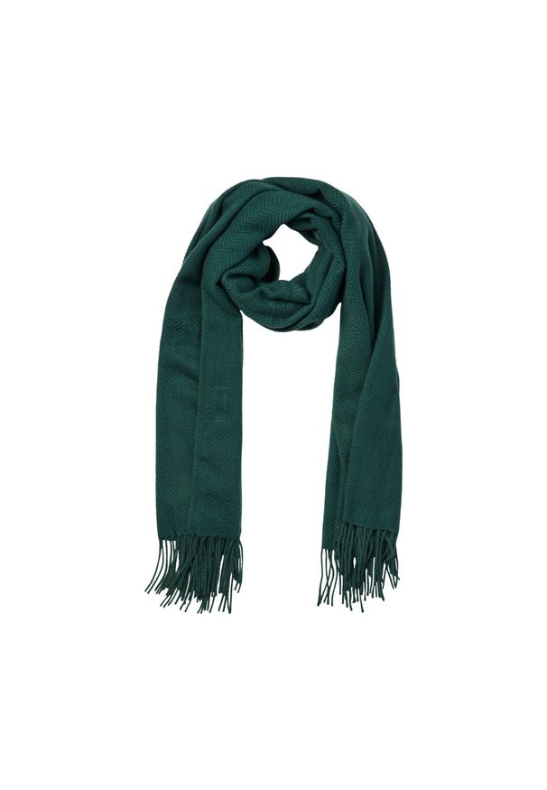 Szalik Pieces 17105963 Trekking Green 4254751. Kolor: zielony. Materiał: materiał, poliester