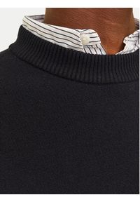 Jack & Jones - Jack&Jones Sweter 12261852 Czarny Loose Fit. Kolor: czarny. Materiał: wiskoza, syntetyk #4