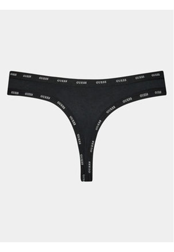 Guess Komplet 3 par stringów O4GG23 K6YW1 Brązowy. Kolor: brązowy. Materiał: bawełna