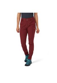Spodnie softshellowe damskie Rab Women's Incline Light Pants. Kolor: czerwony