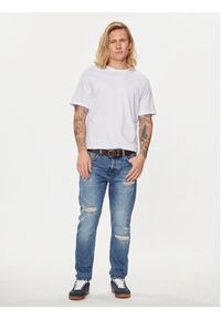 Pepe Jeans Jeansy PM207392 Niebieski Tapered Fit. Kolor: niebieski