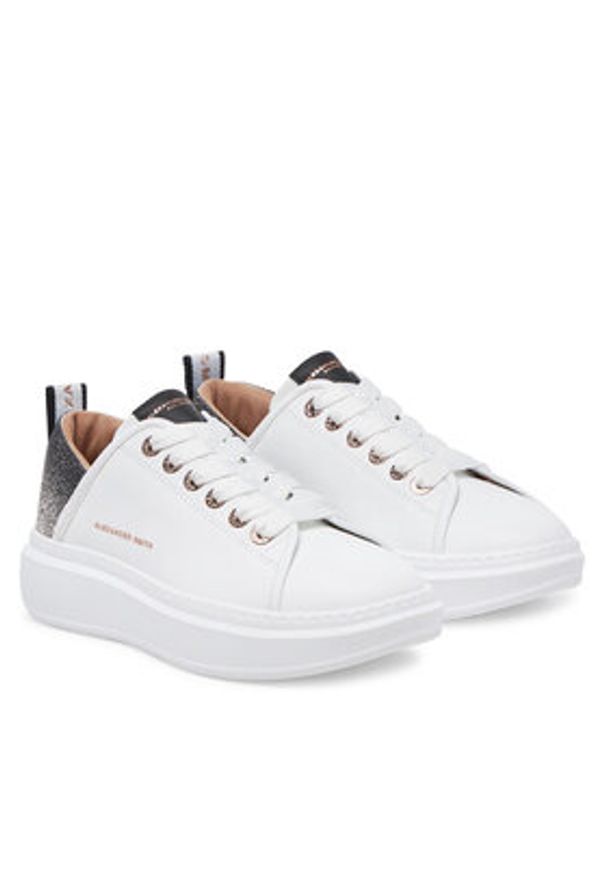 Alexander Smith Sneakersy Wembley ASBBWYW 0507 Biały. Kolor: biały. Materiał: skóra