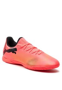 Puma Buty Future 7 Play It 107727-03 Różowy. Kolor: różowy. Materiał: skóra