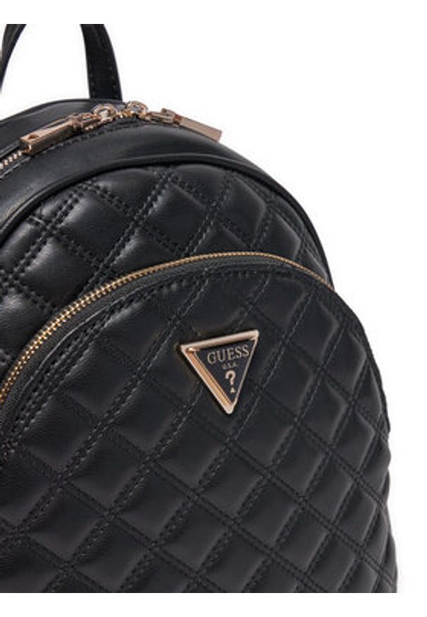 Guess Plecak HWQG87 48320 Czarny. Kolor: czarny. Materiał: skóra