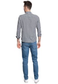 Lee - LEE AUSTIN MĘSKIE SPODNIE JEANSOWE DARK FREEPORT L733PXGQ 112140805 #9