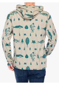 KAVU - Bluza z kapturem męska Kavu Sol Hoodie. Typ kołnierza: kaptur. Kolor: beżowy