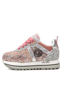 Liu Jo Sneakersy Maxi Wonder 709 4A4305 TX007 Srebrny. Kolor: srebrny