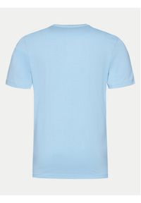 Pierre Cardin T-Shirt C5 21070.2103 Błękitny Modern Fit. Kolor: niebieski. Materiał: bawełna