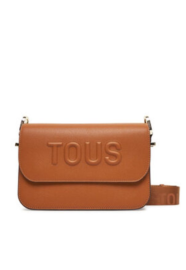 Tous - TOUS Torebka Brenda 2002106546 Brązowy. Kolor: brązowy. Materiał: skórzane