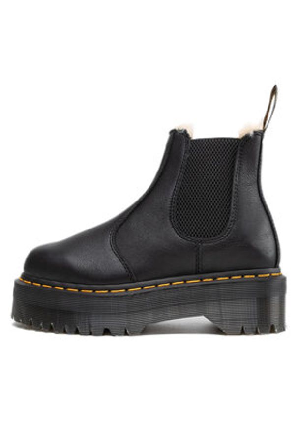 Dr. Martens Sztyblety 2976 Quad Fl 25635001 Czarny. Kolor: czarny. Materiał: skóra