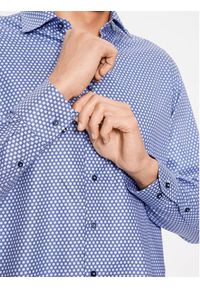 Eterna Koszula 4036/XD87 Niebieski Regular Fit. Kolor: niebieski. Materiał: bawełna