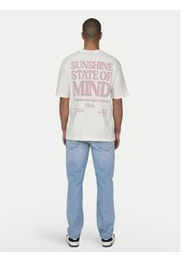 Only & Sons T-Shirt Kenny 22028736 Biały Relaxed Fit. Kolor: biały. Materiał: bawełna #2