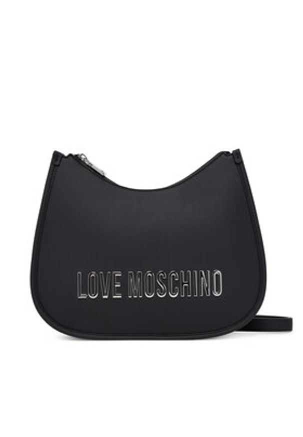 Love Moschino - LOVE MOSCHINO Torebka JC4021PP1NKD000B Czarny. Kolor: czarny. Materiał: skórzane