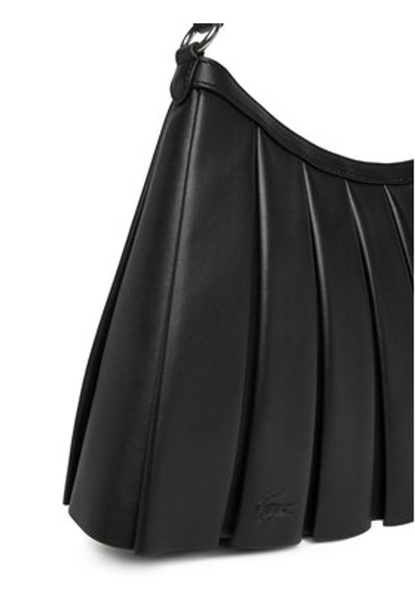 Lacoste Torebka NU5015DP Czarny. Kolor: czarny. Materiał: skórzane