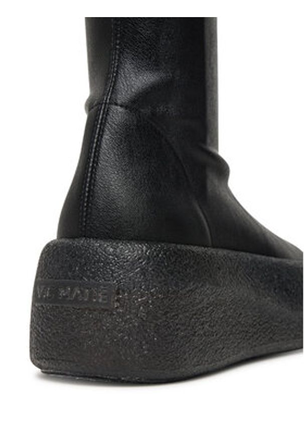 Vic Matié Kozaki 1H4108D F04W020101 Czarny. Kolor: czarny. Materiał: skóra