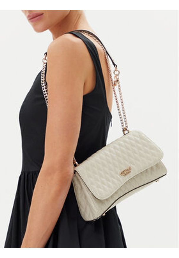 Guess Torebka HWGG96 26210 Écru. Materiał: skórzane