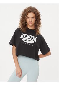 Reebok T-Shirt Classics Big Logo IL4636 Czarny Regular Fit. Kolor: czarny. Materiał: bawełna