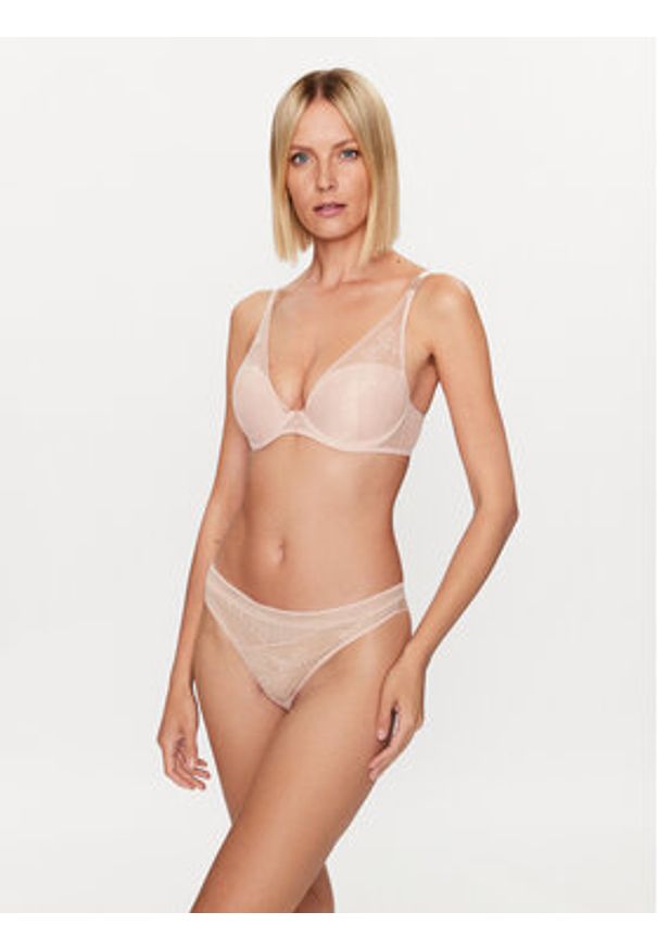 Passionata Biustonosz z fiszbiną Maddie P47H20 Beżowy. Kolor: beżowy. Materiał: syntetyk