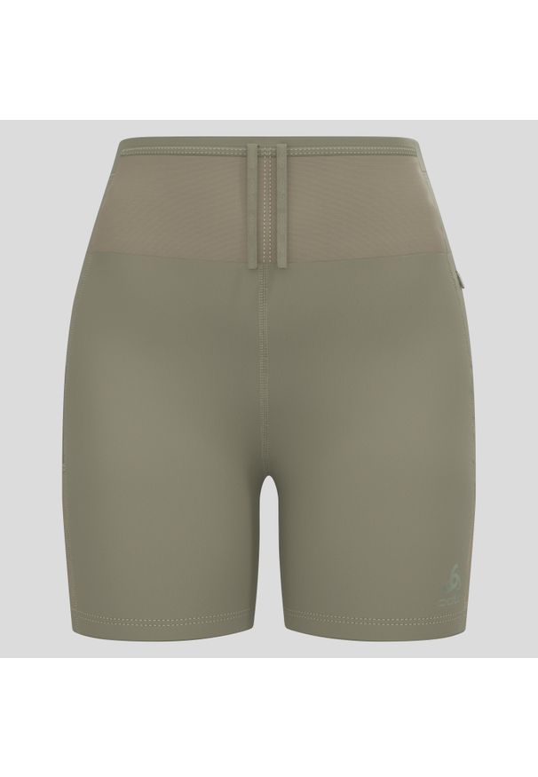Odlo - Spodenki damskie ODLO X-ALP Trail Cargo legginsy biegowe z kieszeniami. Kolor: zielony