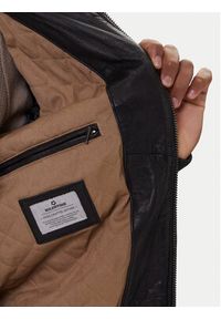 Milestone Kurtka skórzana Tom 531041 21070 Czarny Regular Fit. Kolor: czarny. Materiał: skóra #8