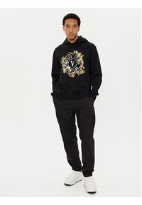 Versace Jeans Couture Bluza 78GAIC01 Czarny Regular Fit. Kolor: czarny. Materiał: bawełna #5