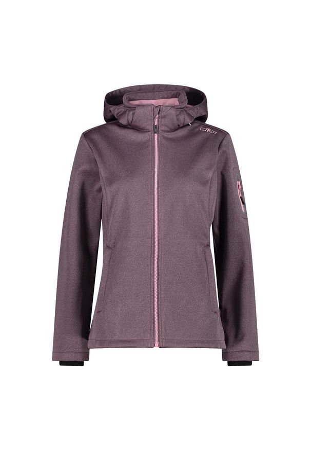 Kurtka przeciwdeszczowa damska z kapturem CMP. Typ kołnierza: kaptur. Kolor: fioletowy, wielokolorowy, różowy. Sport: turystyka piesza