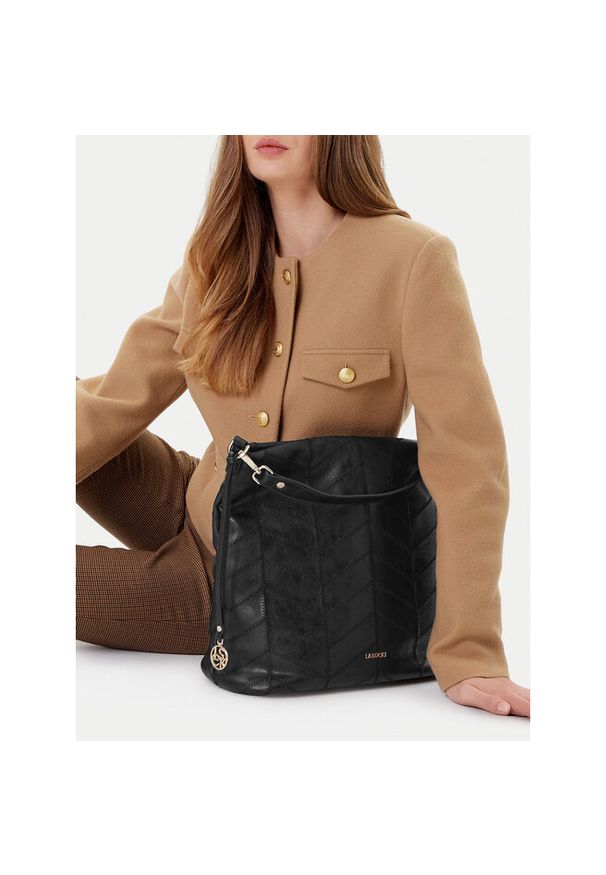 Torebka Lasocki. Kolor: czarny