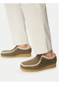 Clarks Półbuty Wallabee EVO 26186172 Zielony. Kolor: zielony. Materiał: zamsz, skóra #2
