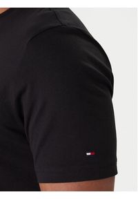 TOMMY HILFIGER - Tommy Hilfiger T-Shirt Brand Love MW0MW40324 Czarny Regular Fit. Kolor: czarny. Materiał: bawełna #5