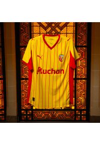 Koszulka piłkarska Puma RC Lens 24/25 domowa. Materiał: materiał. Sport: piłka nożna