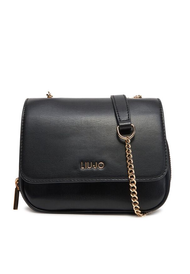 Liu Jo Torebka Ecs Xs Crossbody AA5220 E0015 Czarny. Kolor: czarny. Materiał: skórzane