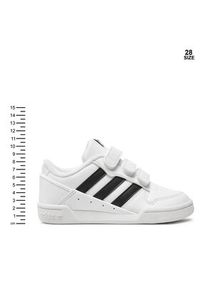 Adidas - adidas Sneakersy Team Court 2 Str Cf C ID6634 Biały. Kolor: biały. Materiał: skóra #3