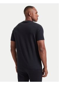 Karl Lagerfeld - KARL LAGERFELD T-Shirt 755040 564235 Granatowy Regular Fit. Typ kołnierza: dekolt w karo. Kolor: niebieski. Materiał: bawełna #4