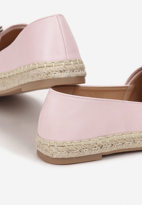 Born2be - Różowe Espadryle Nemotis. Zapięcie: bez zapięcia. Kolor: różowy. Sezon: lato, wiosna